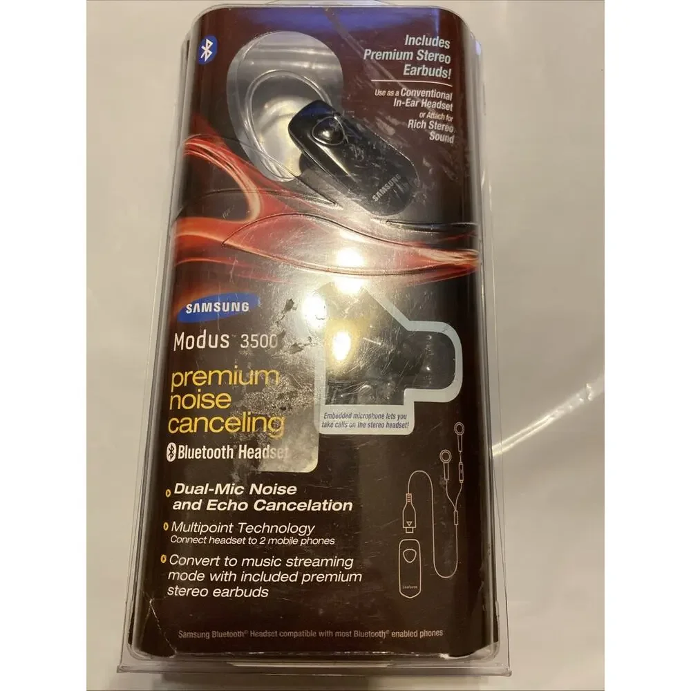 Samsung Modus 3500 Bluetooth Earpiece TESTED